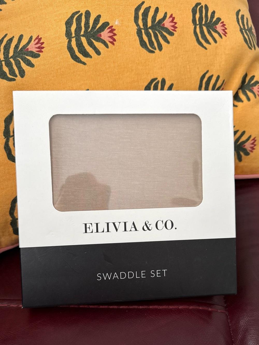 Kids Swaddle and Hat Set - Beige